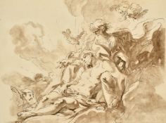 A quantity of decorative engravings after Bartolozzi and other Old Masters, 8