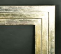 A 20th Century silvered frame, rebate size 33.5