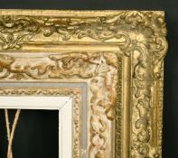 A 20th Century gilt composition frame, rebate size 12.5