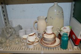 Household china and glass.