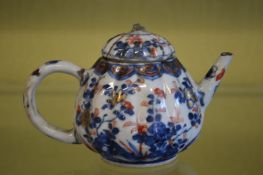 A small Imari teapot.
