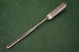 A George III marrow scoop, London 1791, Peter and Ann Bateman.