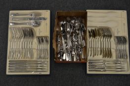 Villeroy & Boch plated cutlery.