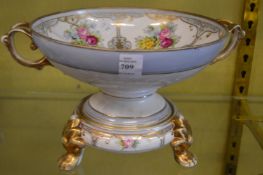 A Noritake pedestal dish and stand.