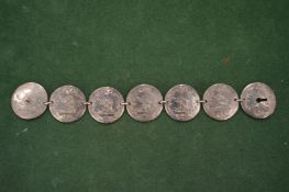 An early silver bracelet.
