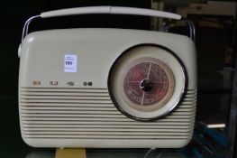 An old Bush portable radio.