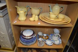 Grindley Laburnum Leaf Petal china and other decorative china.