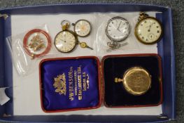 Various pocket watches etc.