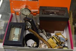 Miniature clocks, watches etc.