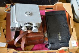 Two old cameras.