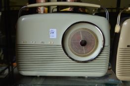 An old Bush portable radio.