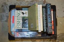 Books on motor racing etc.