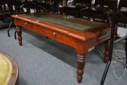 A modern bijouterie / coffee table.