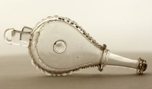 A SMALL PAIR OF NAILSEA BELLOWS.