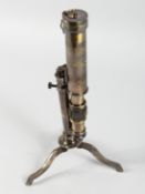 A TELESCOPE GLASS on a stand.