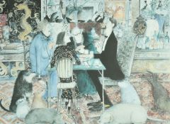 Sue McCartney Snape (b.1957) 'Bridge', print, signed, inscribed and numbered 384/600 in pencil, 14.