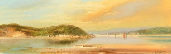 John Shapland (1865-1929) British, 'On the River Camel, Cornwall', watercolour, signed, 7