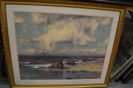 A quantity of paintings and prints.