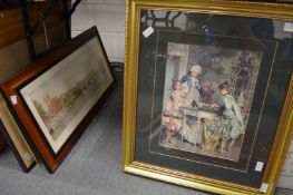 A small group of pictures.