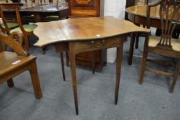 A 19th century mahogany butterfly Pembroke table.