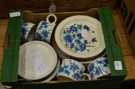 A Midwinter Stonehenge pattern twenty piece breakfast set.