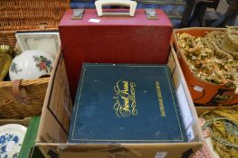 A picnic hamper and various games.
