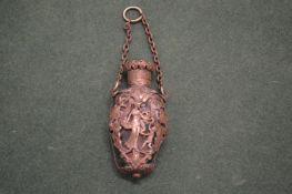 A decorative scent bottle.