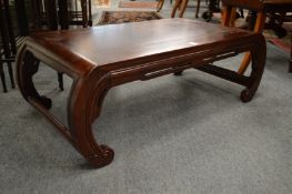 A Chinese low opium table.