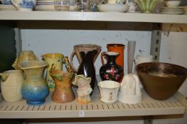 Decorative jugs and bowls etc.
