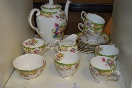 A Tuscan china Lorraine coffee service.