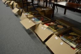 A large quantity of assorted books.