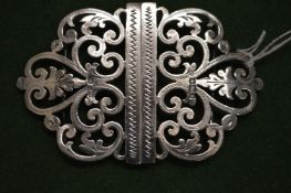 A nurse's buckle.
