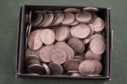 A quantity of sixpences.