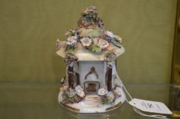 A Staffordshire pastille burner cottage.