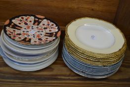 Various plates.