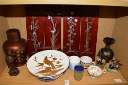 Oriental and other china and ornaments etc.