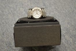 A gentleman's wristwatch.