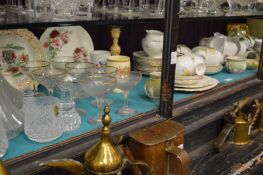 Various part tea services etc.