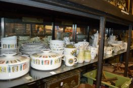 Various part dinner services etc.