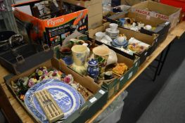 A quantity of decorative china.