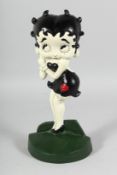 A CAST IRON BETTY BOOP. 13ins.