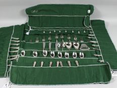 A CANTEEN OF SWEDISH SILVER comprising twenty nine knives, eight dessert forks, eight tablespoons,