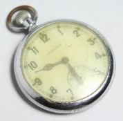 AN ARMY POCKET WATCH, LEONIDAS, SWISS MADE. No. G.S.T.P. T29952XX.