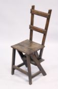 A SET OF METAMORPHIC STEPS - CHAIR.