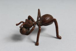 A JAPANESE BRONZE ANT. 2ins