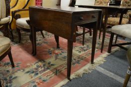 A 19th century mahogany Pembroke table.