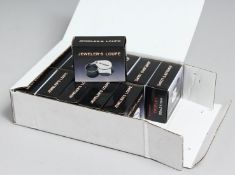 A SET OF TWELVE JEWELLER'S LOOPS.