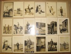 PHOTOGRAPH / WW1: album of snapshots and ephemera, Palestine, Egypt & France, compiled by Lt. L.S.