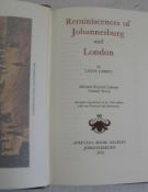 COHEN (LOUIS) Reminiscences of Johannesburg, Africana Reprint Library, Full leather in slipcase,