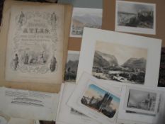 LONDON, EUROPE, etc. q. of prints & views (Q).